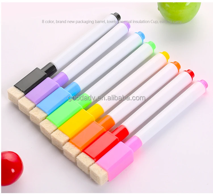 Dry Erase Multi-color Magnetic White Board Marker Pen
