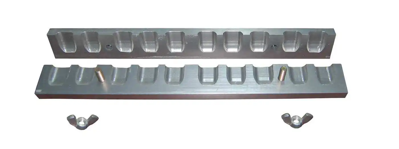 0.6 Gram -3 Gram Stainless Steel Suppository Moulds