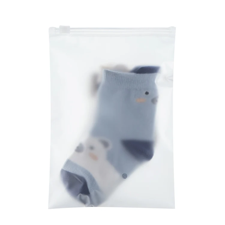 Wholesale The All New Virgin Material LDPE 100 Microns Zip Lock Self Sealing Bag  For Clothes