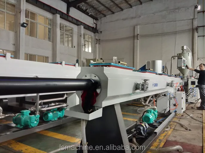 HDPE Tube Extrusion Machine Plastic Pipe Making Machine Price MOTOR ABB