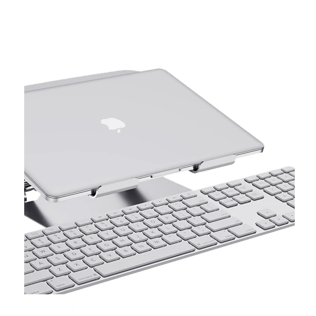 ODM Высокое качество, в наличии, оптовая продажа, Эргономичный Алюминиевый Регулируемый Настольный держатель для ноутбука