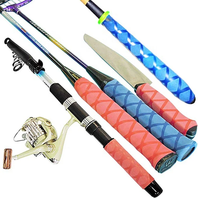 Anti-slip Heat shrink tube colorful skid proof tube non slip tube for fishing rod