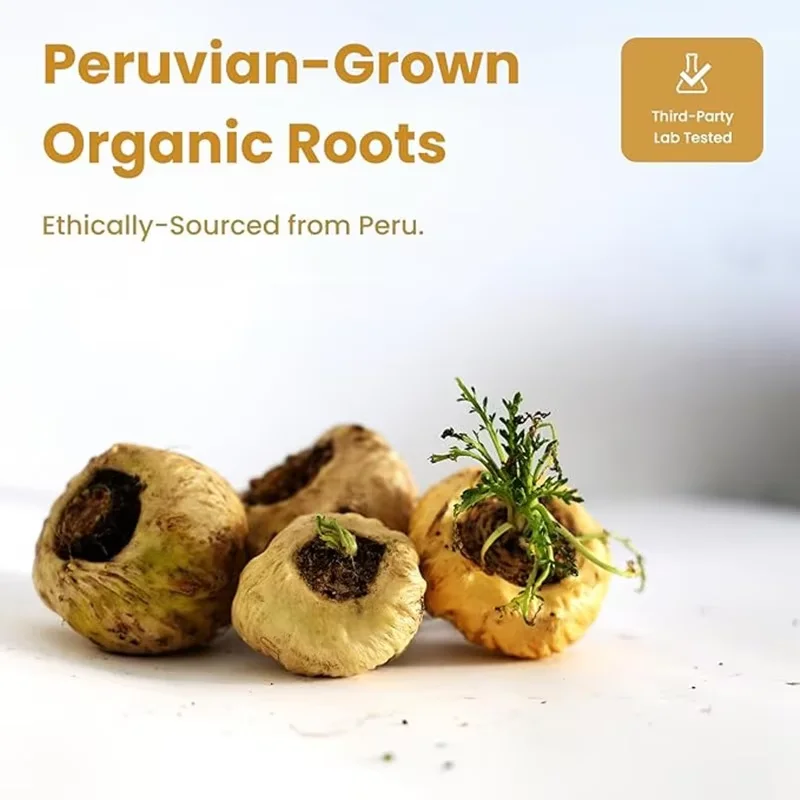 Xxxxl Maca Ginseng Capsules for Men Natural Energy Support Powerful Tonic for Adult Maca Root and Ginseng Extracts