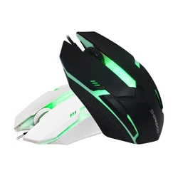 Оптовая продажа Deathadder Essential Проводная игровая мышь Мыши 6400 точек/дюйм оптический датчик 5 самостоятельно пуговицы для ноутбука Pc