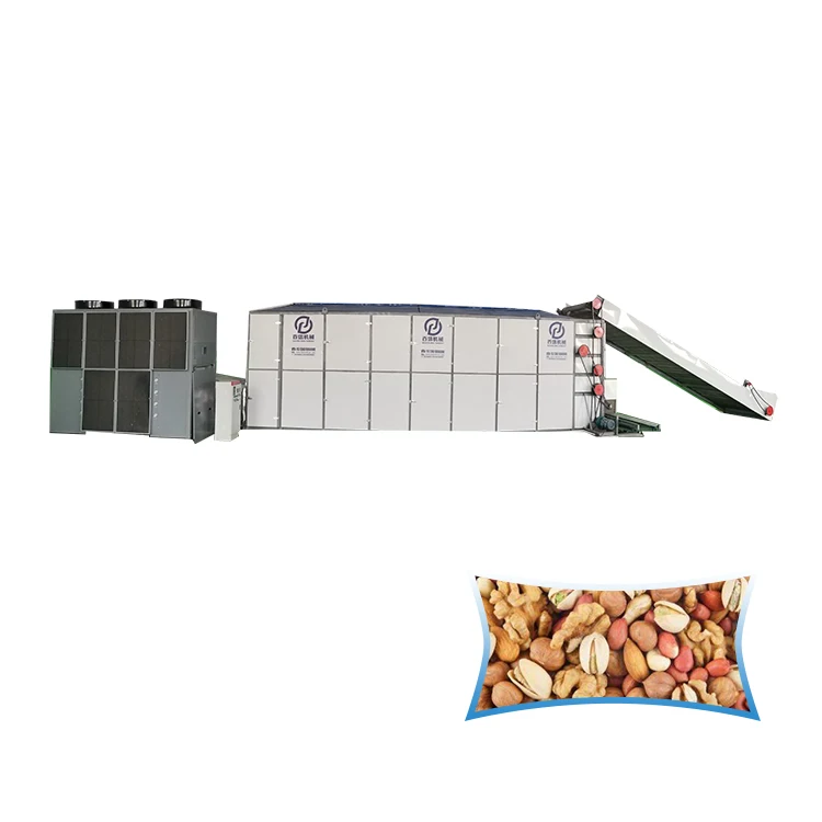 nut/peanut/pumpkin seed/walnut/yam/palm kernel drying machine mesh belt dryer