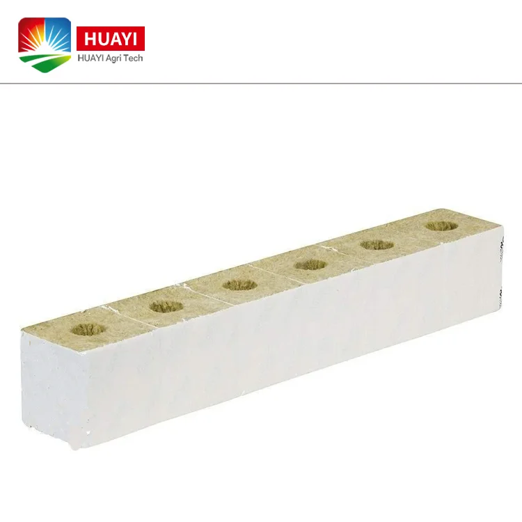 Clearance sale of Netherlands top quality agricultural  greenhose rock wool cubes for planting