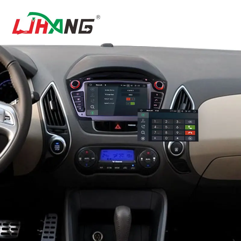 LJHANG Android 13 Car dvd player for Hyundai Tucson/IX35 2011 2012 2013 2 Din Car Radio gps navigation stereo multimedia WIFI