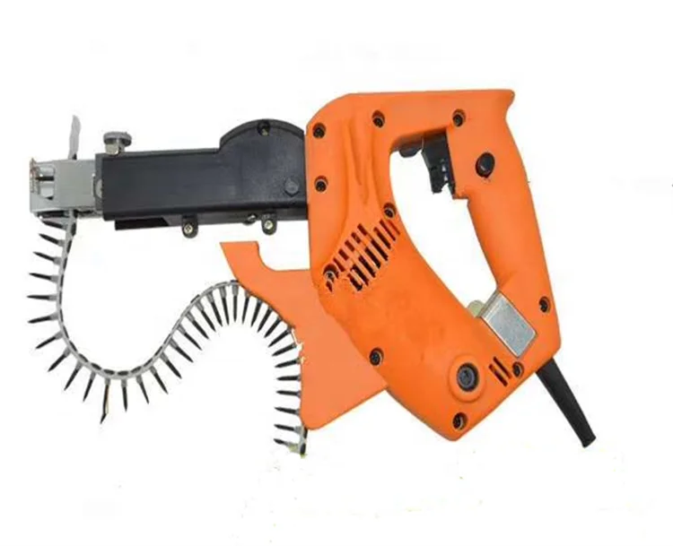Pneumatic C Ring Nailer Stapler for SR8 Knitted polyester elastic bands mattress clamp