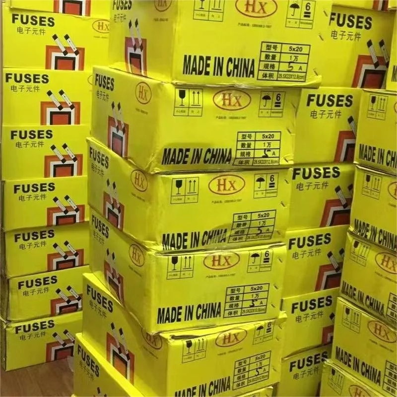 High Quality Fast Slow Blow 125V 250V 5.2x20 5x20 mm  Glass Fuses 0.1A 0.5A 1A 2A 3.15A 5A 6.3A 8A 10A 15A 20A glass tube fuse