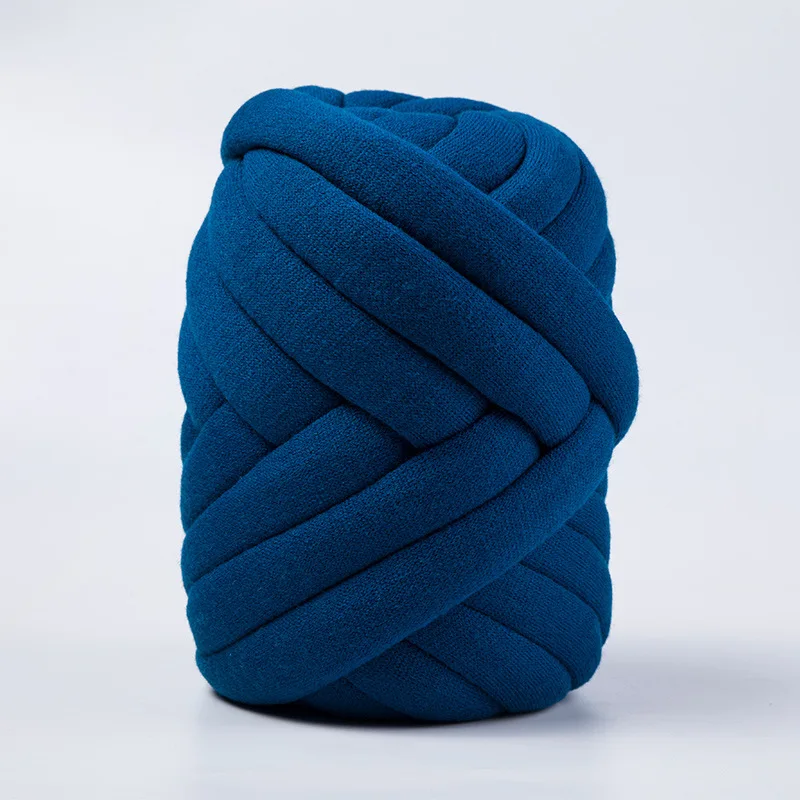 Throw Blanket Arm Knitting Tube Yarn Super Bulky Chunky Tubular Seamless Tube Yarn