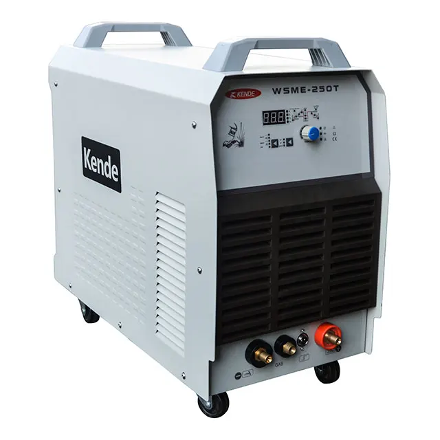 
KENDE Portable IGBT Technology 3PH High Frequency Aluminium Welder Welding Machine Pulse TIG AC DC WSME 250 