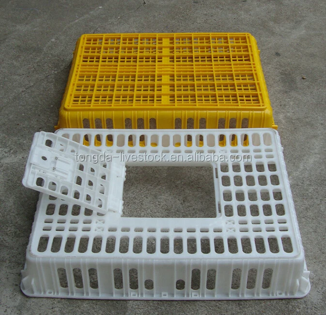 Truck transportation cage live chicken plastic cage plastic small animal carrier cage wholesale