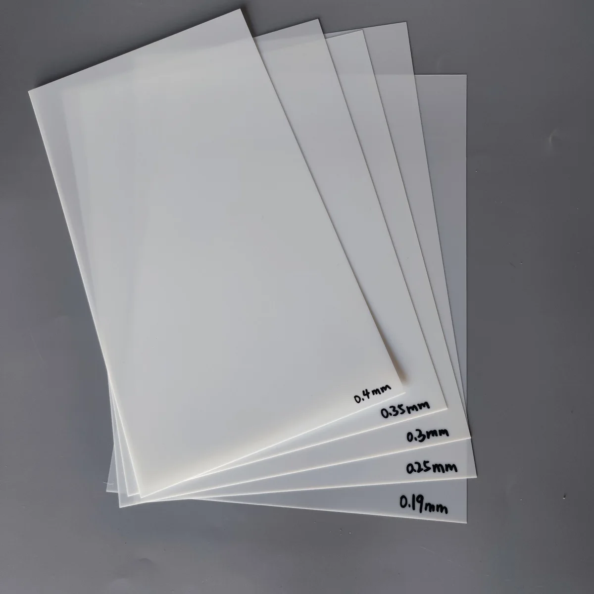 190 Micron A6 or Custom Size Blank Mylar Sheet Mylar Stencil Film For Stencil Painting Art Craft Laser
