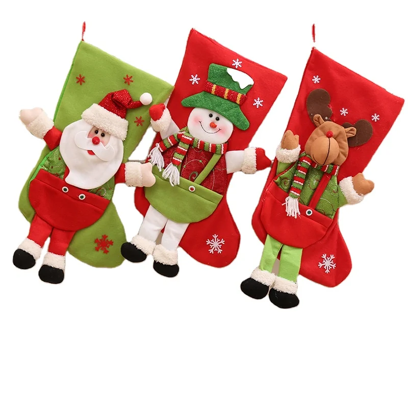 Wholesale products New Arrivals Christmas Gifts cloth christmas socks girls boys
