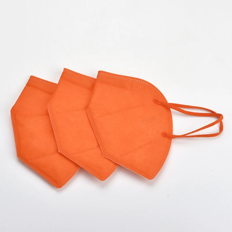 Оранжевый защитный чехол для лица Kn95 Masker