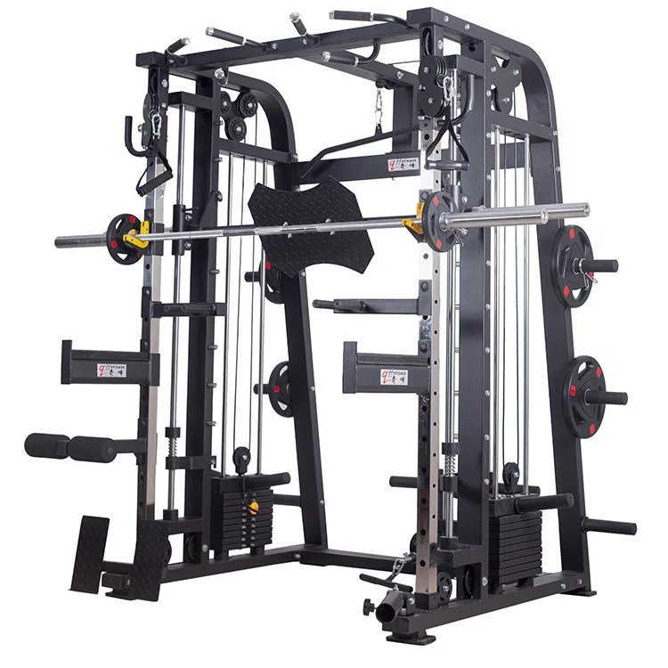 Многофункциональная многофункциональная машина Смит для домашнего спортзала