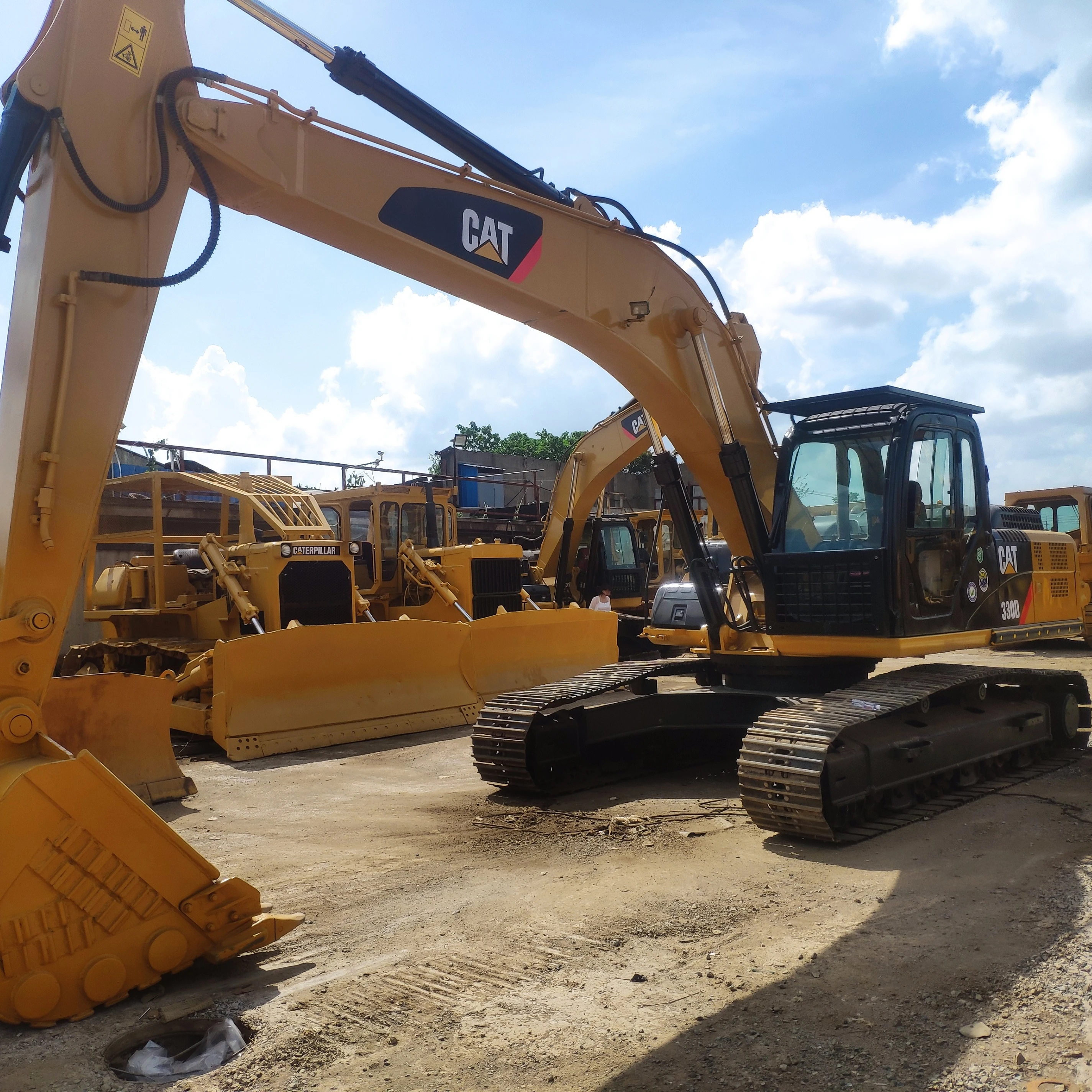 Used caterpillar 330D 330C 330B caterpillar Used excavators