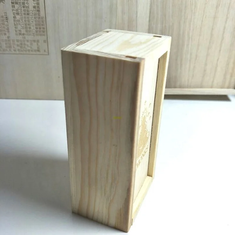 Workshop actual filming Exquisite mini - slide lid wooden gift box FOR christmas gift