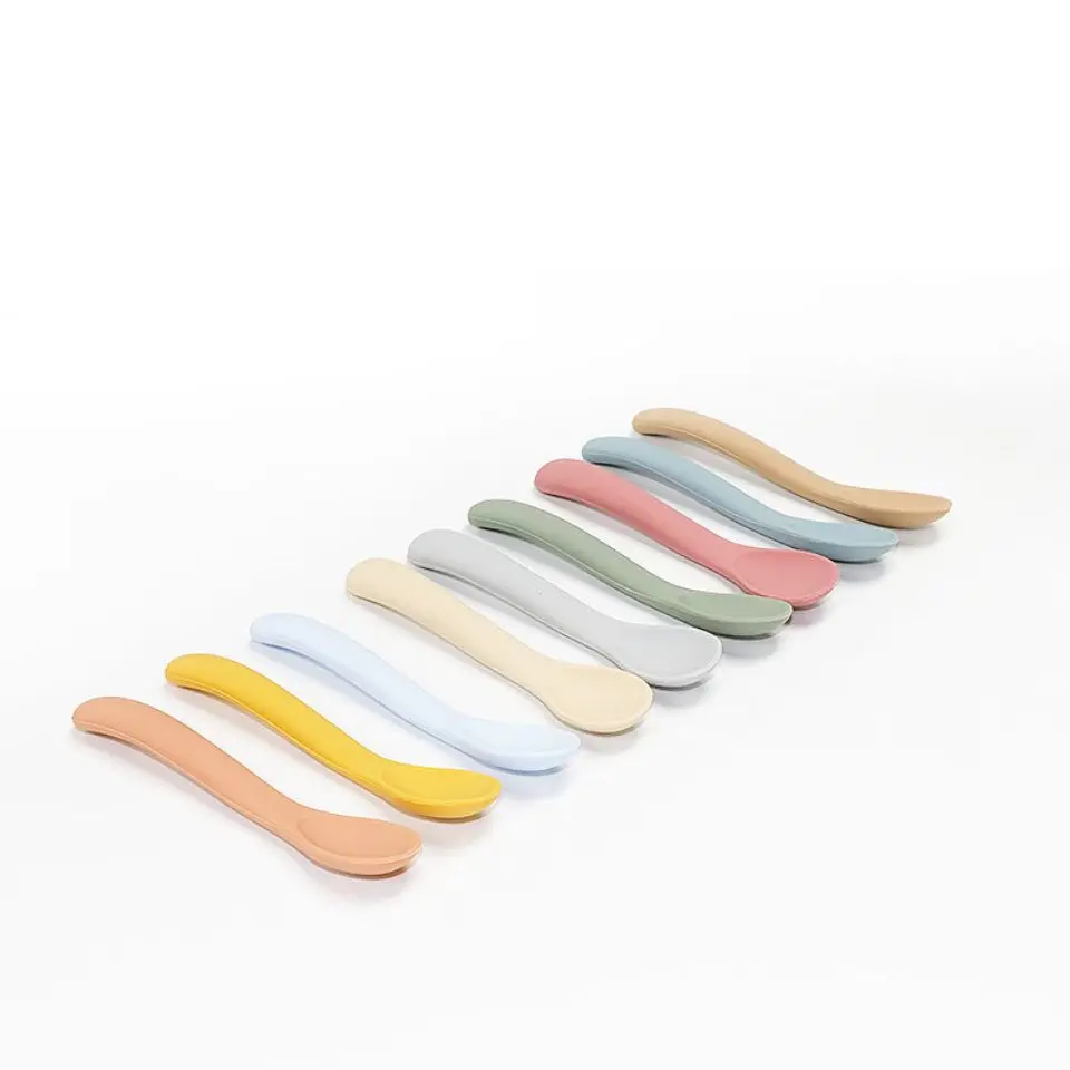 Silicone Factory Custom Hot selling baby new arrival BPA free Feeding Outlet bowl strong suction set food with spoon