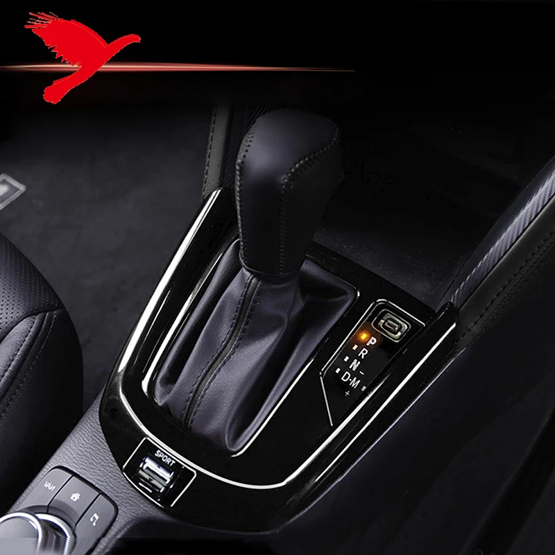 (ONLY FIT RIGHT HAND DRIVE) Gear Shift Box Panel Frame Cover Trim For Mazda Demio Mazda2 2014-2019