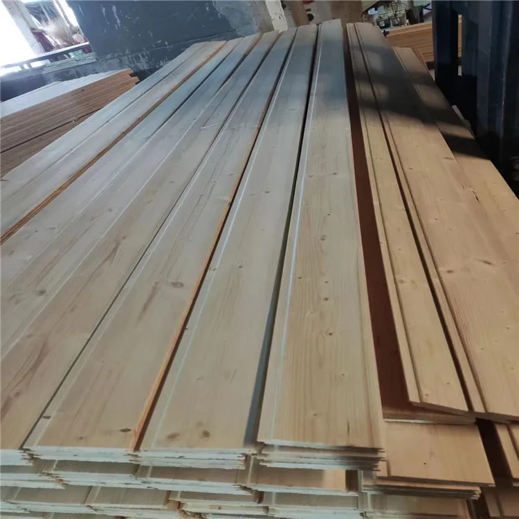 Hot in Canada Pine/spruce Wood Wall Panel Soild Wood Material