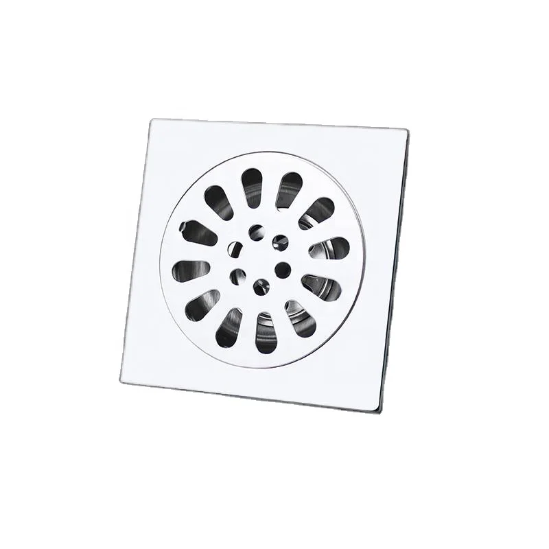 Cheap wholesale Floor Trap Drain Toilet Floor Drain 304 Stainless Steel Silver  Polish for Use Bathroom Kitchen