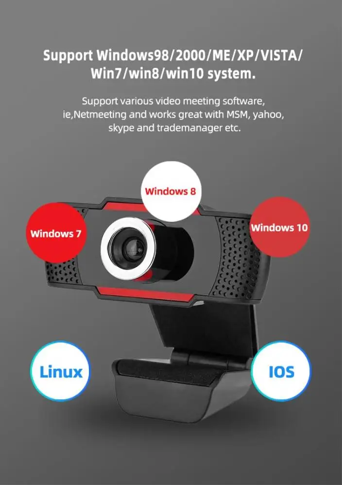  Веб-камера Logi Longitech Microcoft Mucri Usv Usb ПК ноутбук наименьшая температура программное обеспечение для телефона Android U26 Wifi