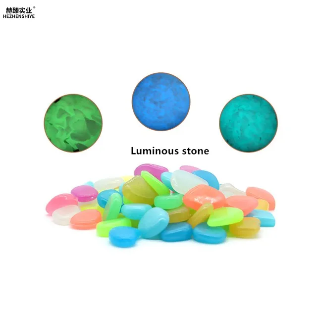 Sparkling stones at night, paving roads, decorating fish tanks, decorating courtyards, luminous stones