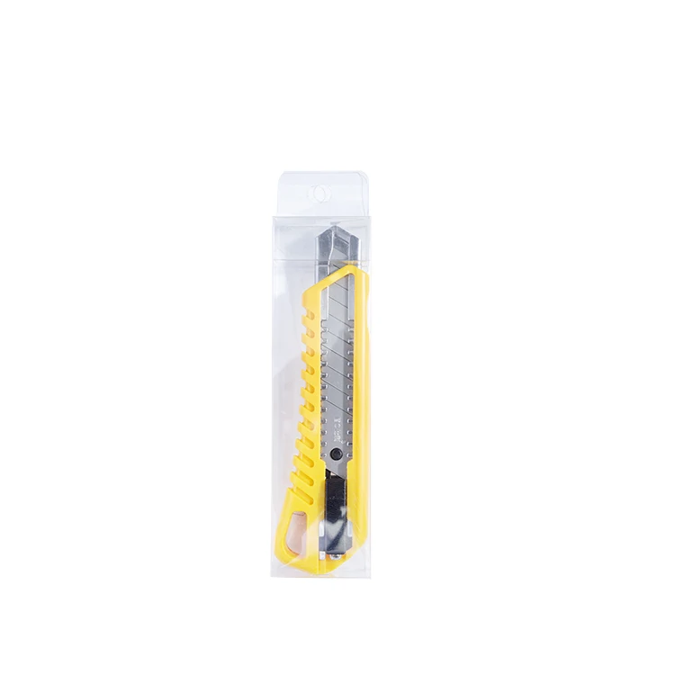 18mm mini retractable safety box cutter sliding box cutter knife small box cutters