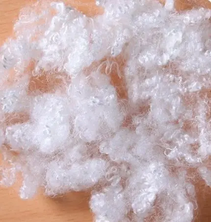 good quality white 100% Polyester 20D*64mm HC Polyester Staple Fiber for filling Polyester Fiber Manufacturers and Suppliers