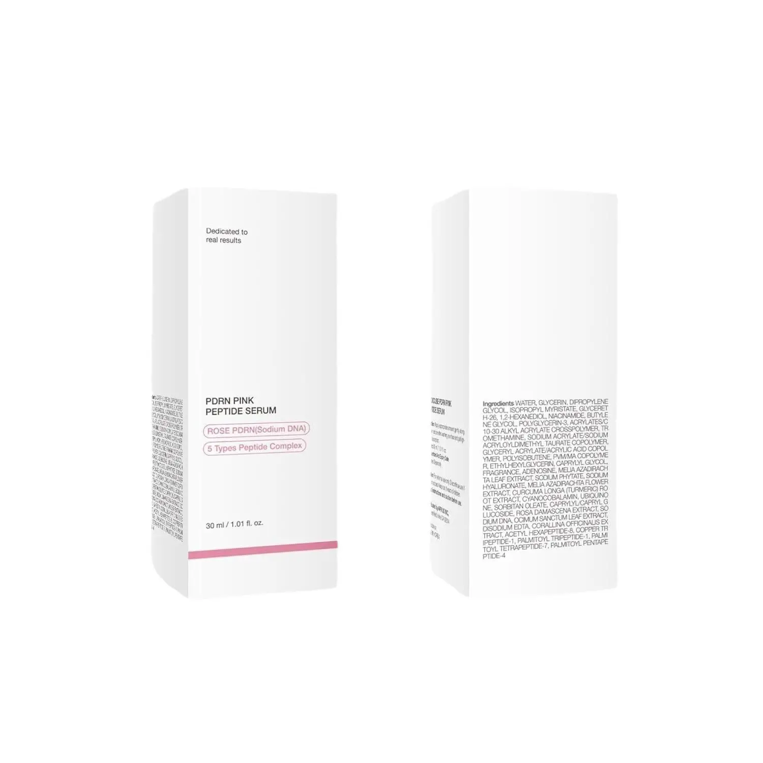 Korea Skincare Medi Cubue Pdrn Pink Peptide Serum Dark Spot Correct Hydrating Moisturizing Face Serum