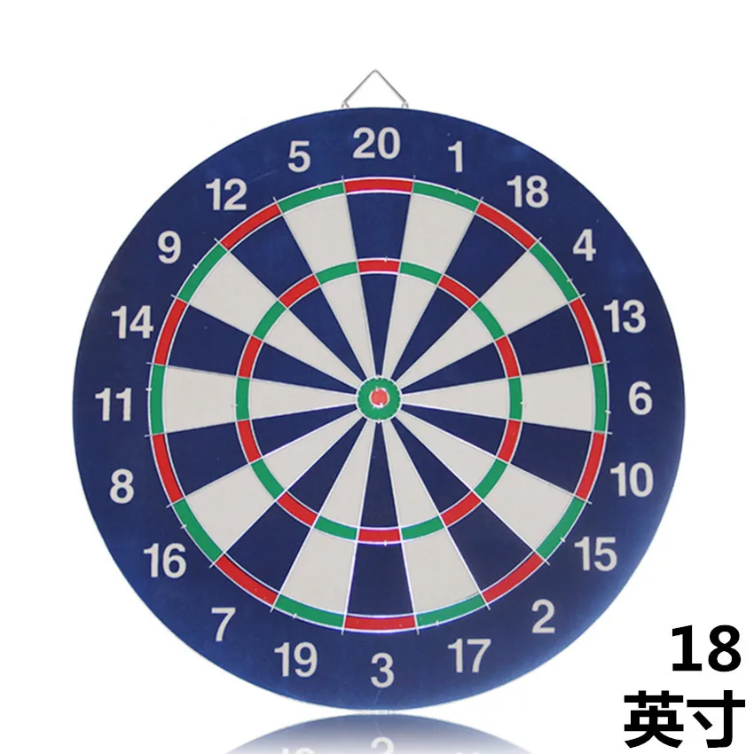 Цифровая печать на голубом и белом фоне 18 дюймов набор Dartboard толщиной 2 0 мм доступен Пользовательский