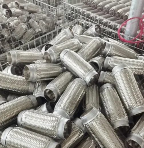 High Quality Custom Flange Joint Connector Flexible Metal Hose Braided 304/316 Stainless Steel Corrosion Resistance
