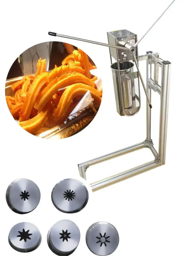 
700ML Manual Churro machine 5 L without fryer churros making machine spain churros maker 