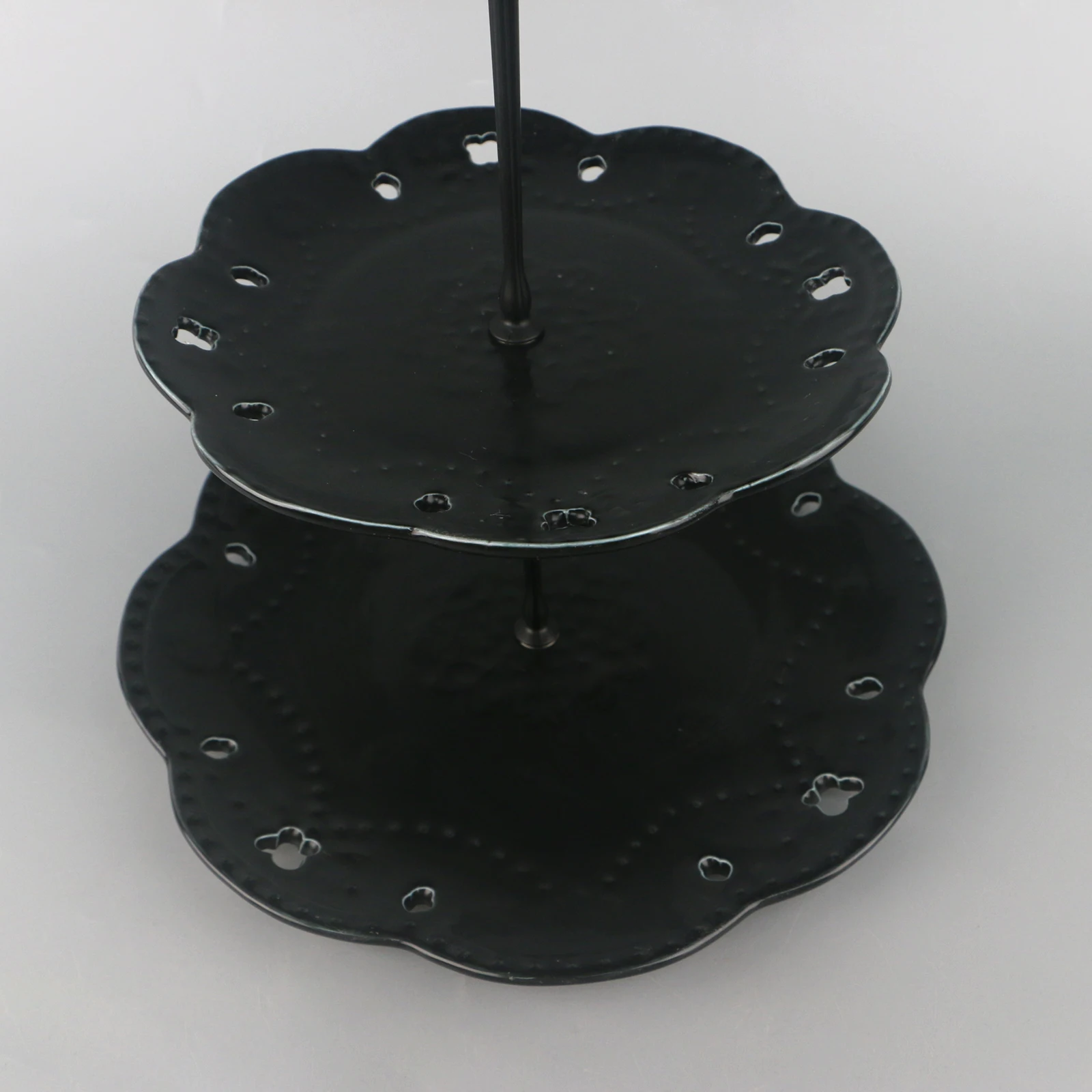 British afternoon tea three layers creative porcelain dessert color plate