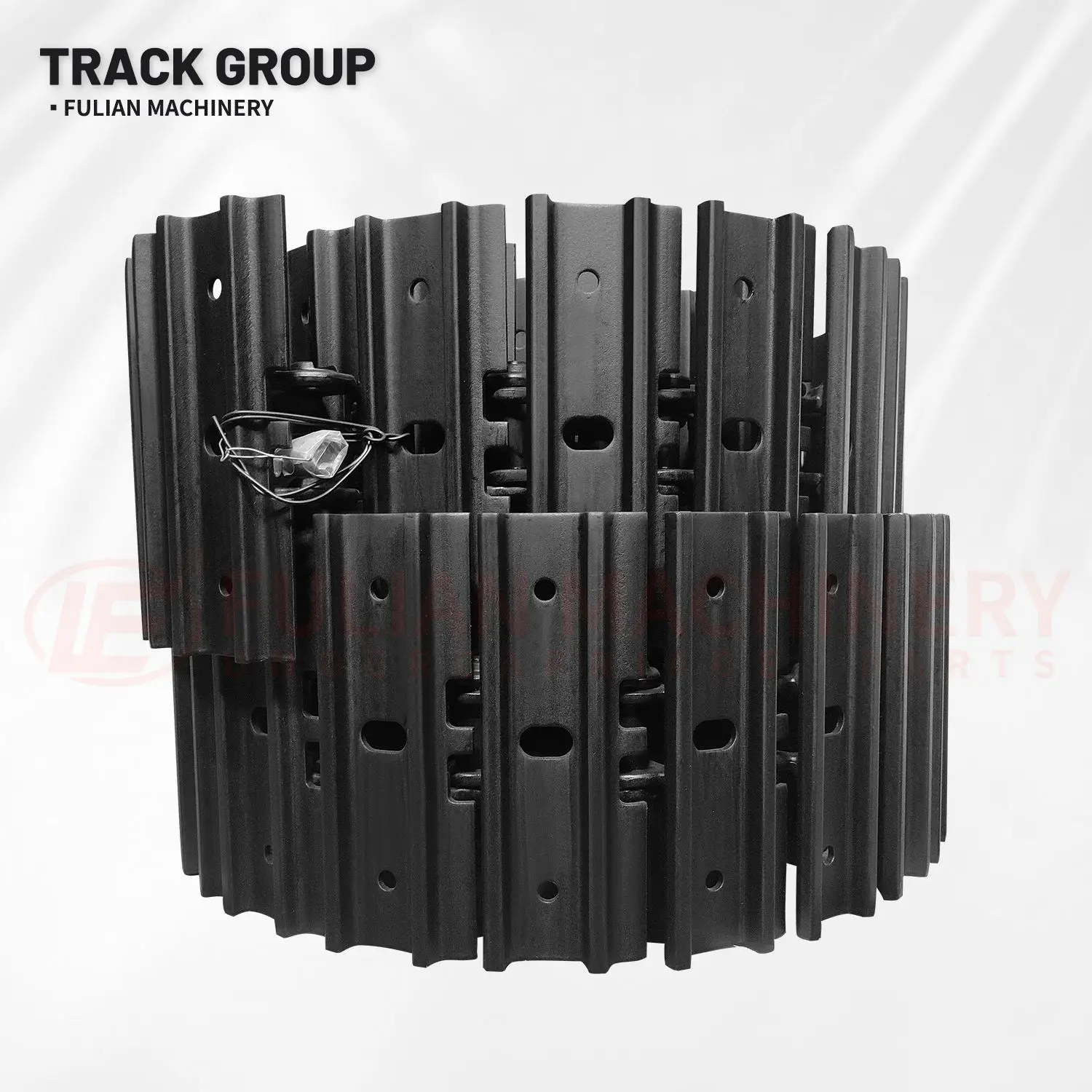 Wholesale Mini Excavator Steel Track Group E28 E35 Excavator Track Shoes Assy For Bobcat 331 325 341