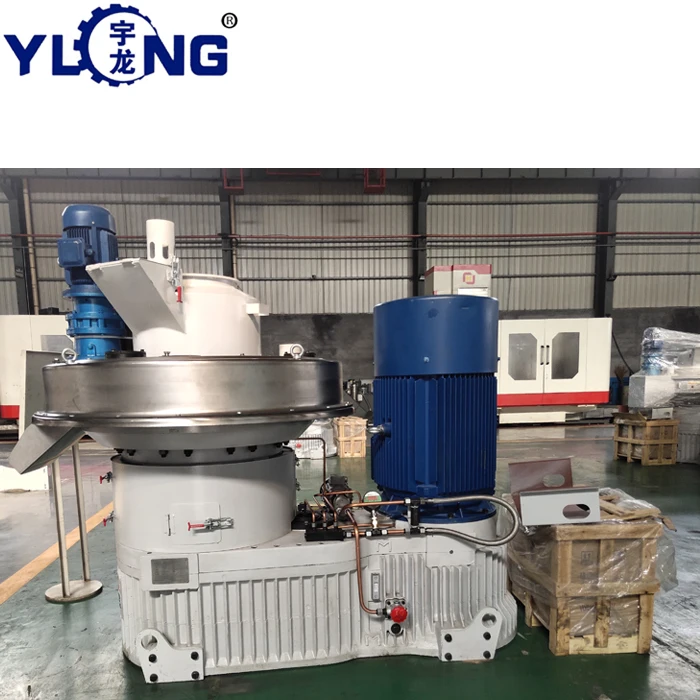 YULONG XGJ560 biomass eucalyptus wood pellet mill machine