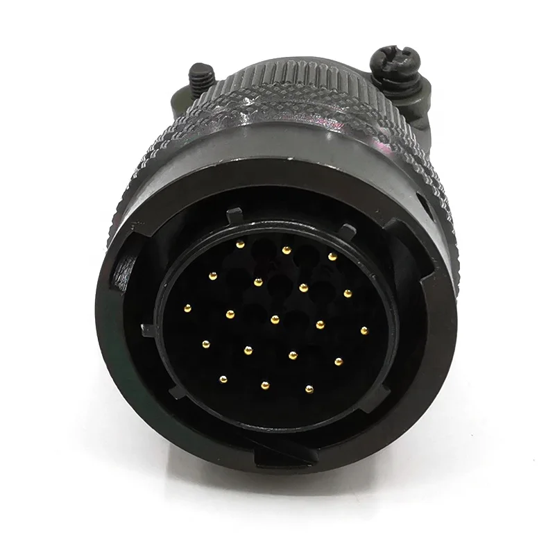Amphenol, PT 19 Way Cable Mount MIL Spec Circular Connector Plug, Socket Contacts,Shell Size 14, Bayonet, MIL-DTL-26482
