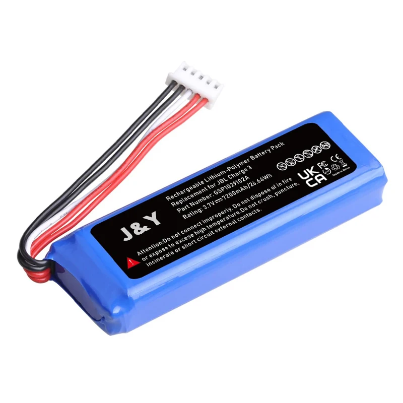 3 7 В 6000 мАч аккумулятор GSP1029102A для JBL Charge