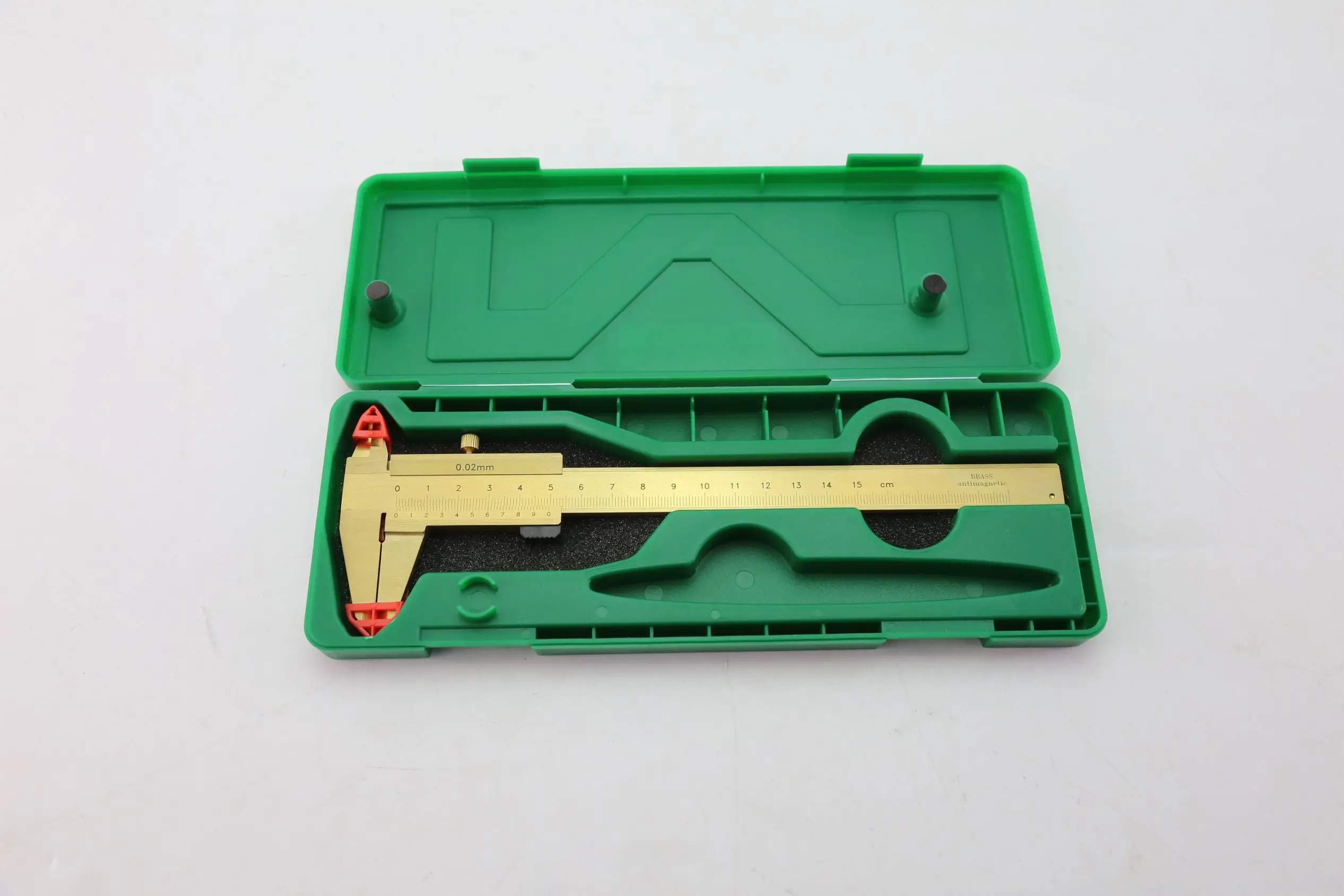 Brass Anti-static Non-sparking Anti Magnetic Vernier Caliper With Fine-tuning 0mm-150mm Measurement Tools