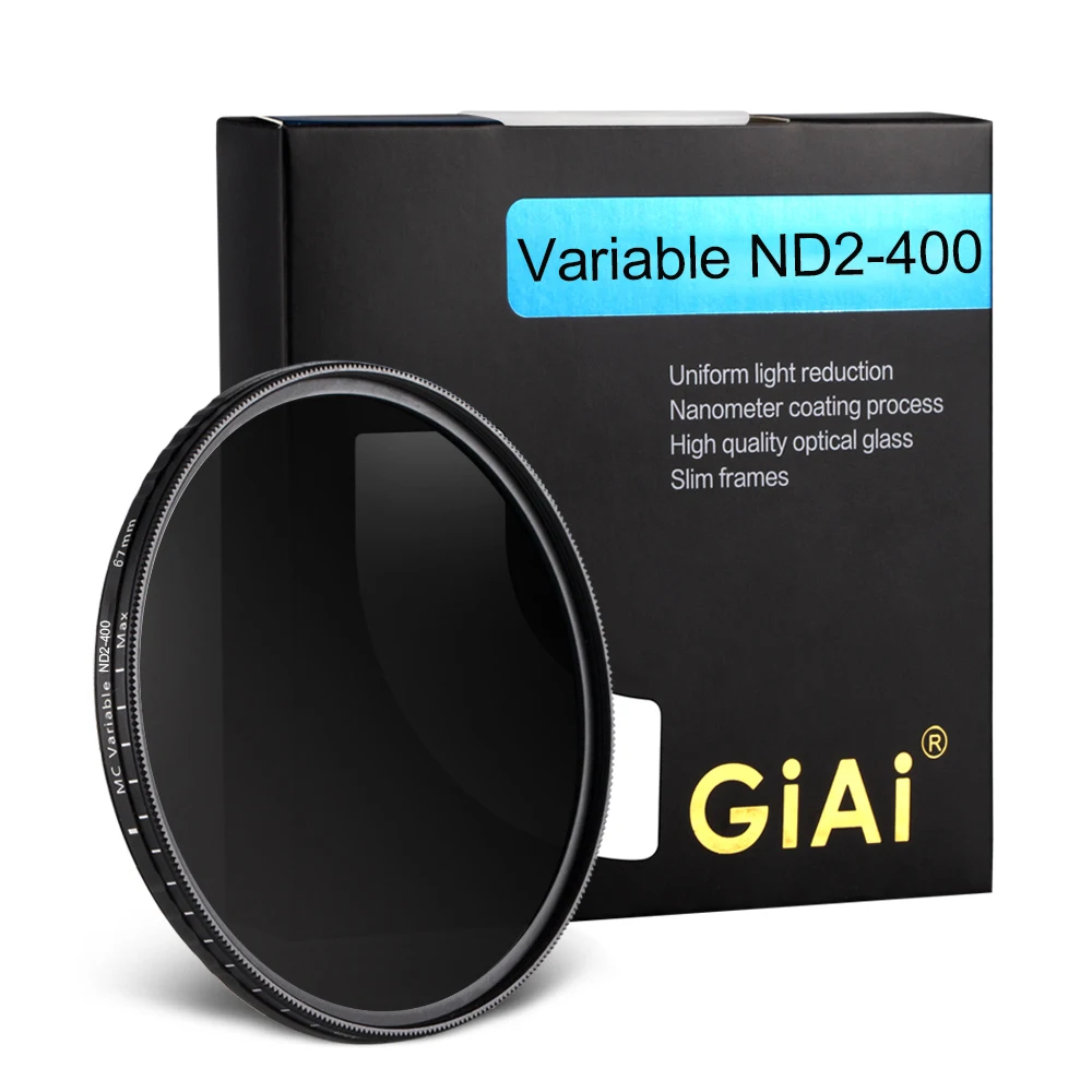  ND8-2000 нано-покрытие 52 мм 55 58 62 67 77 82 сменный nd-фильтр фильтр для