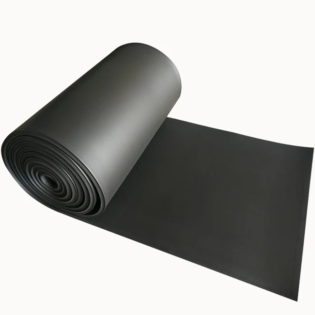 NBR/PVC Rubber Foam Sheet Roll with sound absorption, heat insulation, moisture-proof, and non water absorption
