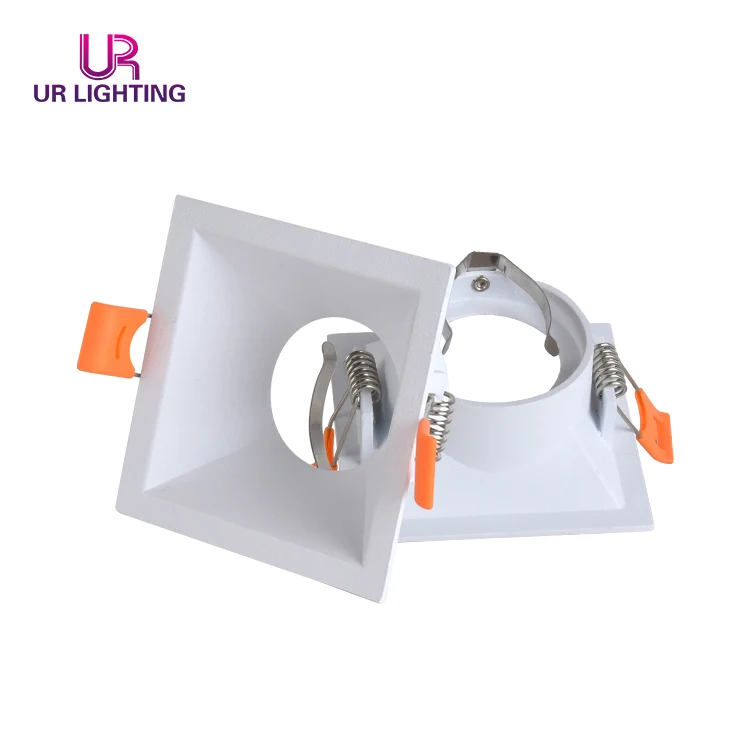 Latest design wholesale install easily black white GU10 embedded LED spot light