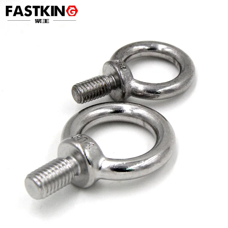 Metal Lifting Eye Bolt Lifting Swivel Eye Bolts Ring DIN580 Stainless steel