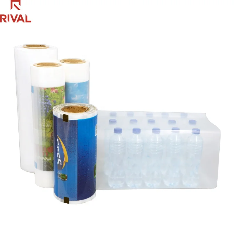 5 Layer Blown Custom Flexo Printing Transparent Plastic Film Packing Heat Shrink Film for Yogurt