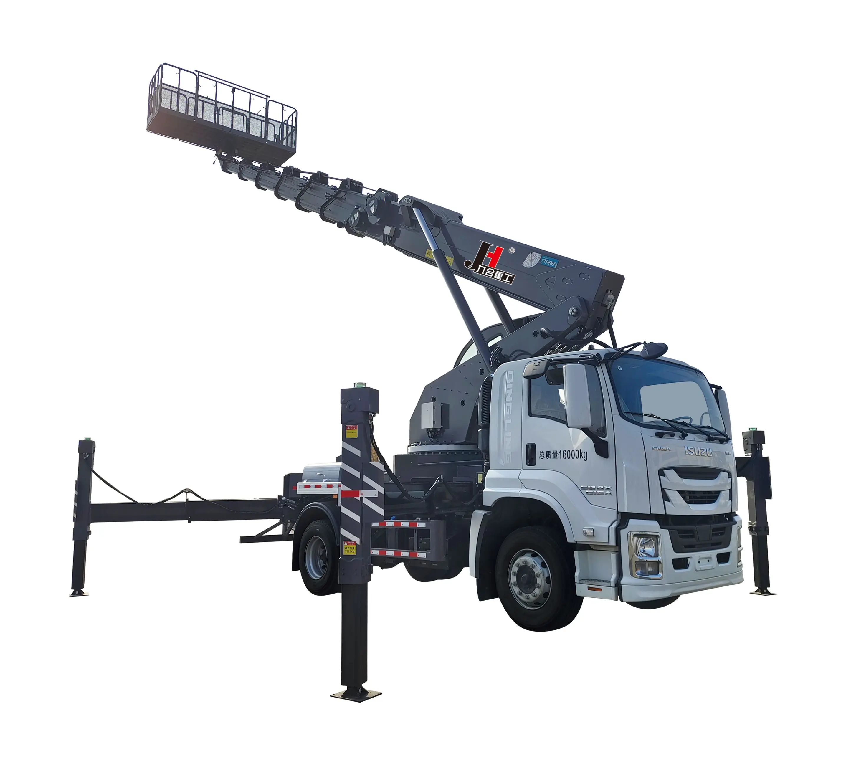 China factory supply 21m 25m 29m 38m 45m aerial Platform  for Sale Truck Mounted aerial lift truck with high quality