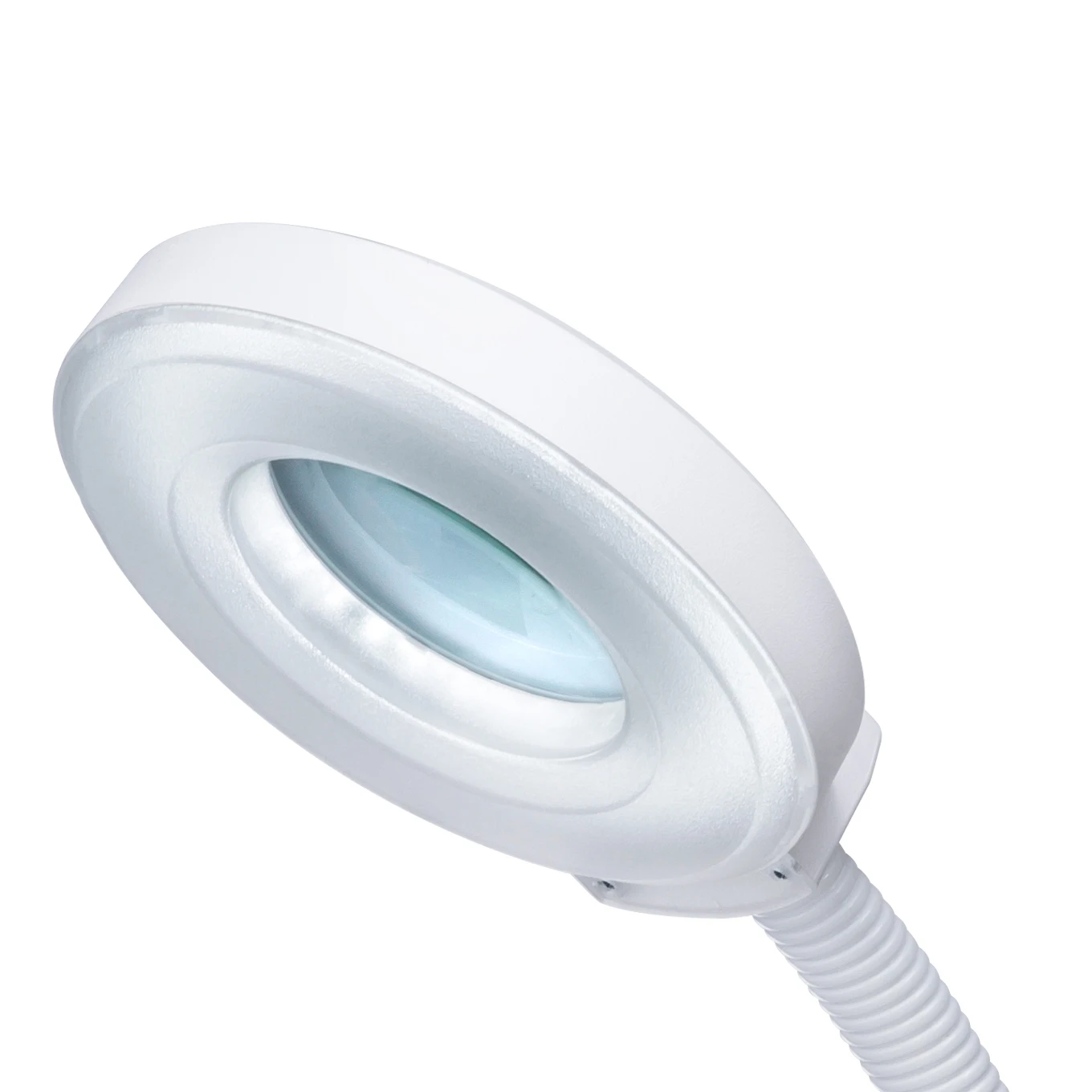 illuminated magnifying printed lighted make up cosmetic  round white vanity led light travel makeup mirror with led