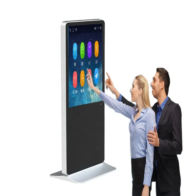
Floor Stand Media Player Windows Digital Signage Interactive Touch Screen Digital Signage Totem Kiosk 