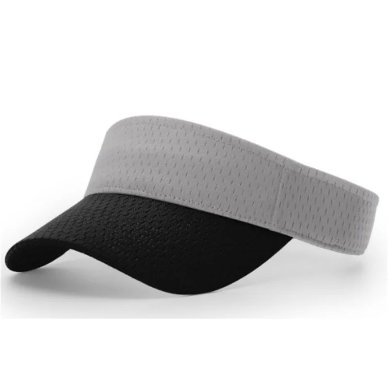 Custom OEM Breathable sports cap golf mesh sun visor hat