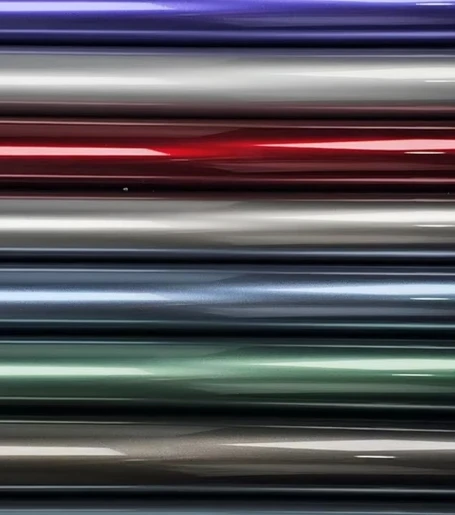 PET Liquid Metallic Silver Vinyl Car Sticker Car Motorcycle Car Painting High Glossy Red Metallic Vinyl Film popular color